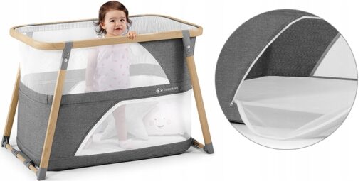 Kelioninė lovytė su maniežo funkcija Kinderkraft - Image 12