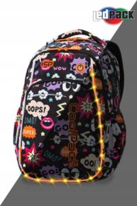 Mokyklinė kuprinė Coolpack su Led apšvietimu