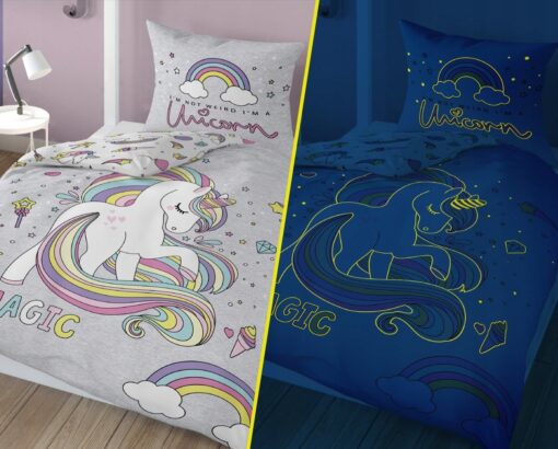 Tamsoje šviečiantis patalynės komplektas - Image 2