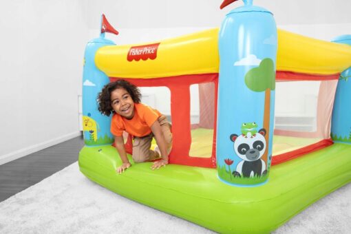 Fisher Price pripučiamas batutas Pilis - Image 5