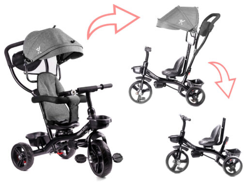 Triratukas TRIKE FIX LITE pilkas - Image 2