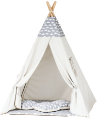 Vaikiška palapinė Tipi debesys