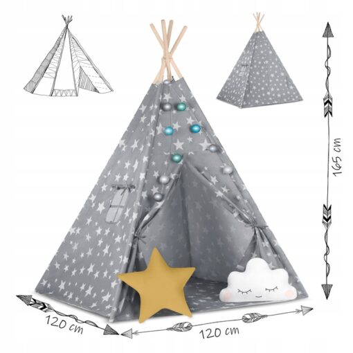 Vaikiška palapinė Tipi - Image 2