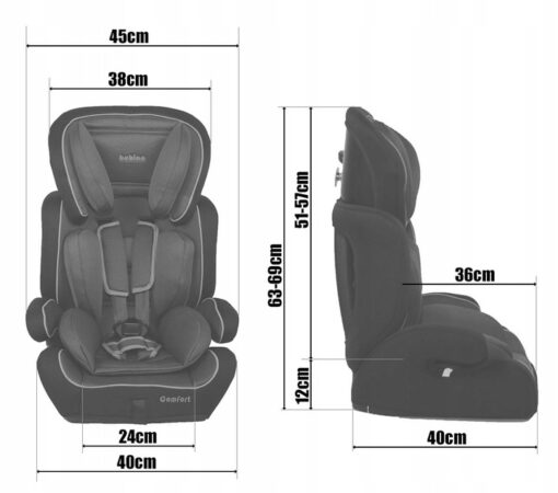 Automobilinė kėdutė 9-36 kg Bebico - Image 6