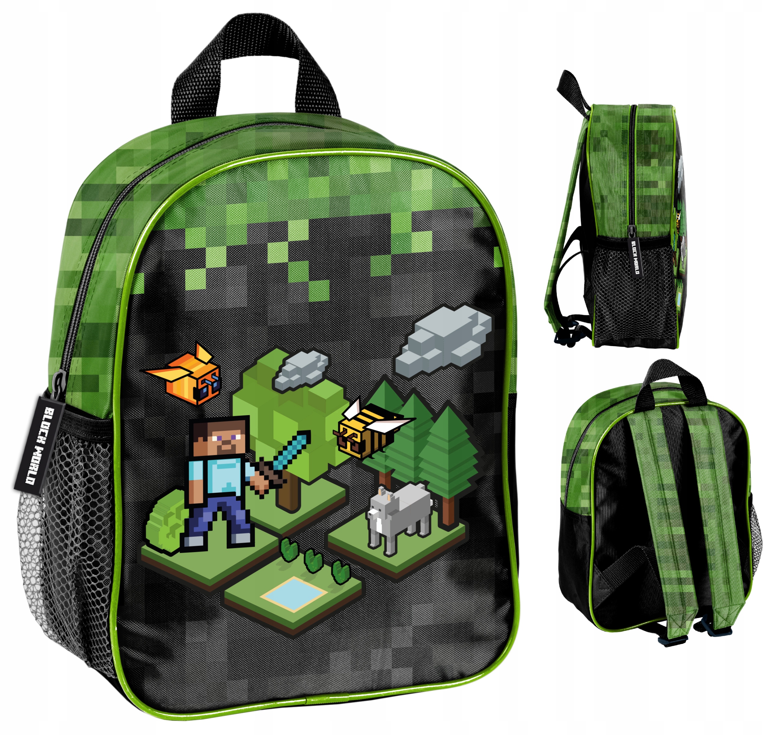 Mokyklinė kuprinė - minicraft
