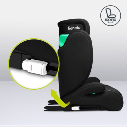 Automobilinė kėdutė Lionelo Hugo Isofix 15-36 kg - Image 4