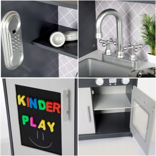 Medinė vaikiška virtuvė KINDERPLAY - Image 6