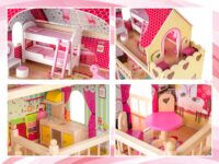 Medinis lėlių namas su LED apšvietimu KINDERPLAY - Image 5