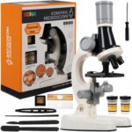 Edukacinis mikroskopas 1200x Kruzzel