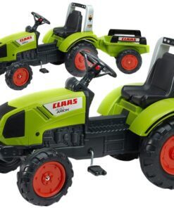 Didelis pedalinis traktorius su priekaba 3 metus