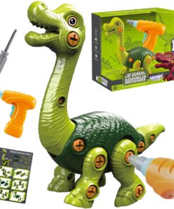 Dinozaurų surinkimo konstrukcinis rinkinys + gręžtuvas 31 vnt.