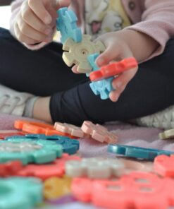 Konstrukcinės plokštelės – ežiukai 52vnt