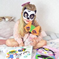 Kūrybinis kaukių gaminimo rinkinys