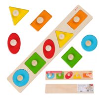 MONTESSORI dėlionė mokanti formų