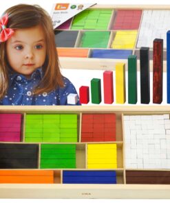 Mediniai pagaliukai mokomieji matematiniai blokeliai