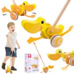 Classic World medinė stumduko antelė – klasikinė vaikščiojimo draugė