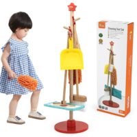 Medinis valymo priemonių rinkinys 6 vnt.