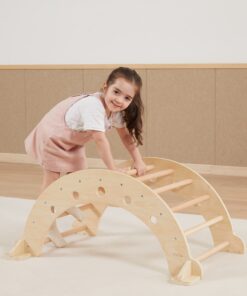 VIGA medinis Montessori natūralus rokeris