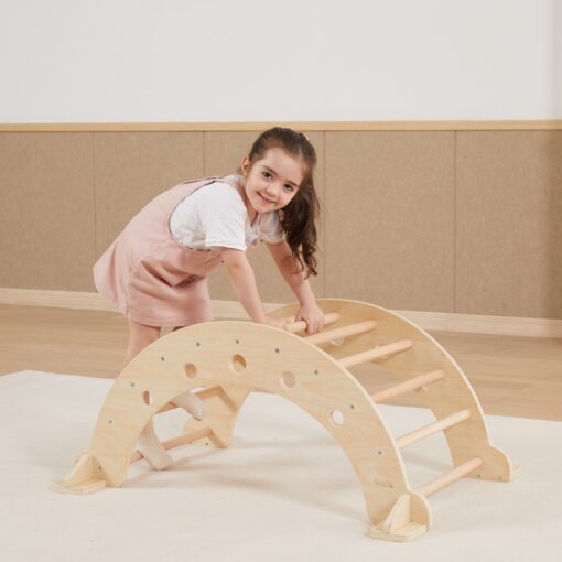 VIGA medinis Montessori natūralus rokeris