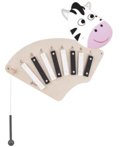 Muzikinė sieninė lenta zebras
