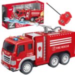 RC valdoma gaisrinės automobilis