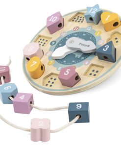 VIGA PolarB formų rūšiavimo laikrodis siūlų vėrimui Montessori