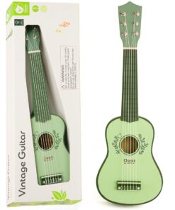 Vindažinė medinė gitara vaikams