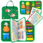Mokomoji knyga Montessori lagaminas – Kalėdinis leidimas