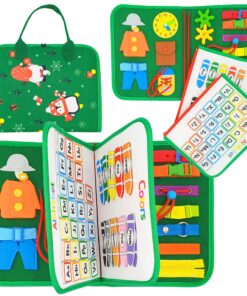 Mokomoji knyga Montessori lagaminas – Kalėdinis leidimas
