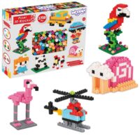 WOOPIE 3D statybinės plytos PIXEL 1750 vnt.