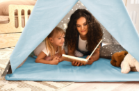 Mėlyna TIPI palapinė - Image 3