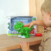 Dinozaurų konstrukcinis rinkinys + atsuktuvas