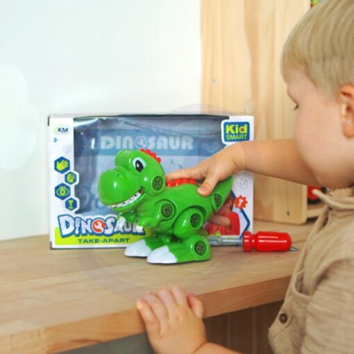 Dinozaurų konstrukcinis rinkinys + atsuktuvas