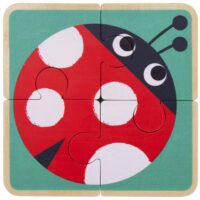 TOOKY TOY Montessori lavinamoji dėžutė 6in1 sensorinė 19–24 mėn.