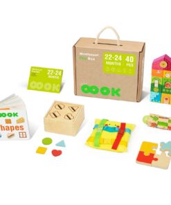 TOOKY TOY  Montessori lavinamoji dėžutė 7in1 sensorinė 22–24 mėn.