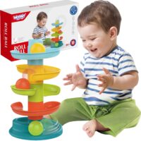 kamuoliukų takelio spiralinis rinkinys + 3 kamuoliukai