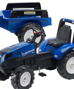 FALK New Holland didelis pedalinis traktorius su priekaba
