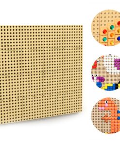 MASTERKIDZ STEM kūrybinė mokslo lenta su sienele ir tvirtinimo plokšte 80 x 80 (cm)