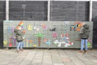 MASTERKIDZ Sieninė Mokslo Lenta Kūrybinė STEM Lauko Lenta