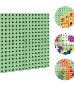 MASTERKIDZ Sieninė plokštė Mokslo lenta Kūrybinė STEM lauko lenta + Tvirtinimo plokštė 40 x 40 (cm)
