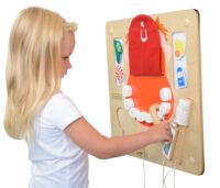 MASTERKIDZ burnos higienos „Flex Montessori“ sieninė sensorinė lenta