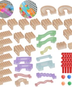 MASTERKIDZ konstruktoriaus rinkinys kamuoliukų bėgimui STEM lentai