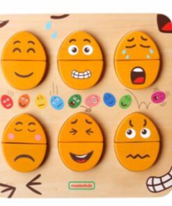 MASTERKIDZ mediniai kiaušiniai emocijų mokymosi lenta