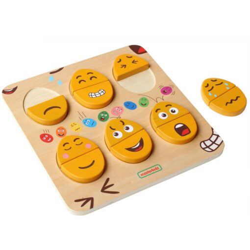 MASTERKIDZ mediniai kiaušiniai emocijų mokymosi lenta