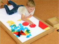 MASTERKIDZ permatomos geometrinės formos