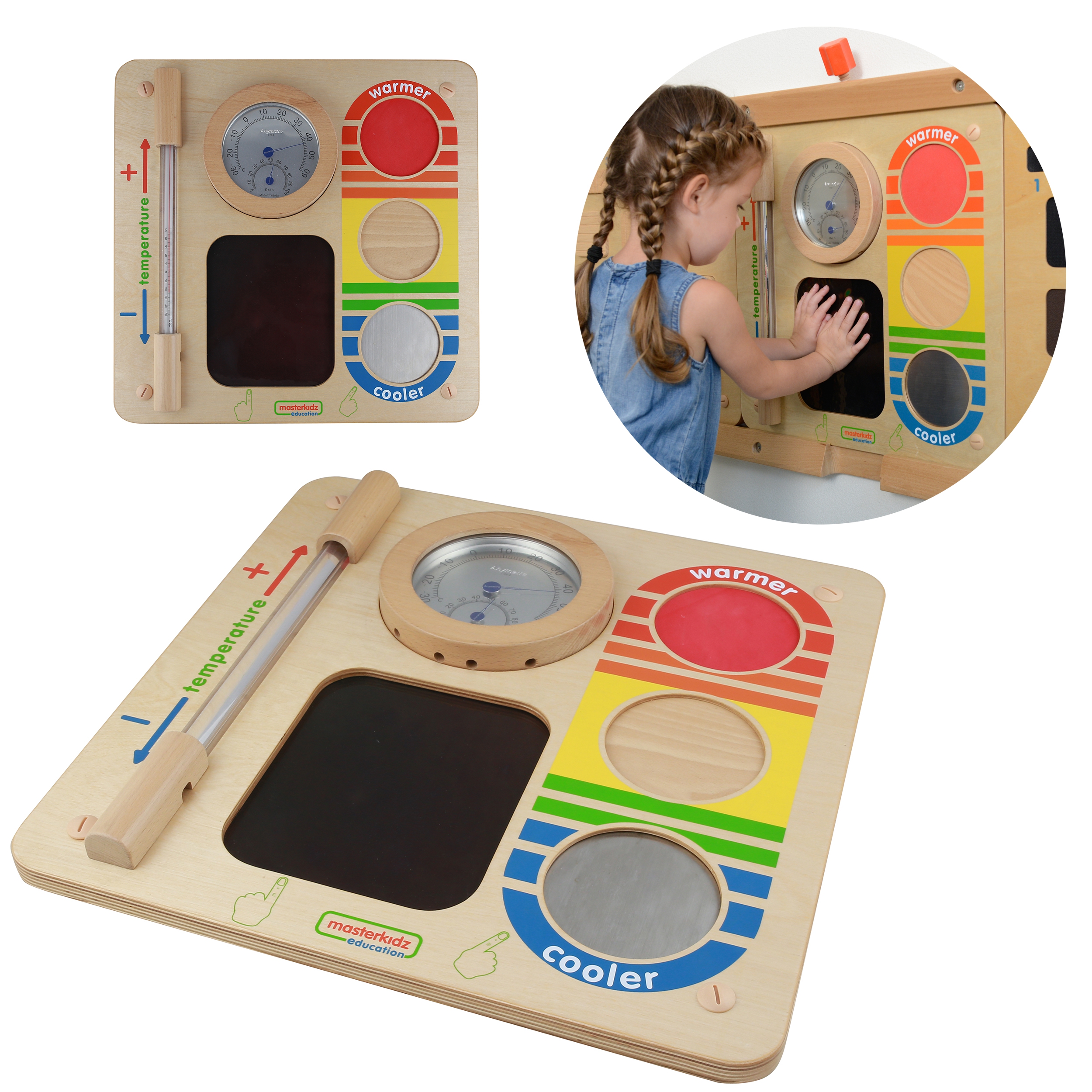 MASTERKIDZ temperatūros mokymosi lanksti sieninė lenta MASTERKIDZ temperatūros mokymosi lanksti sieninė lenta