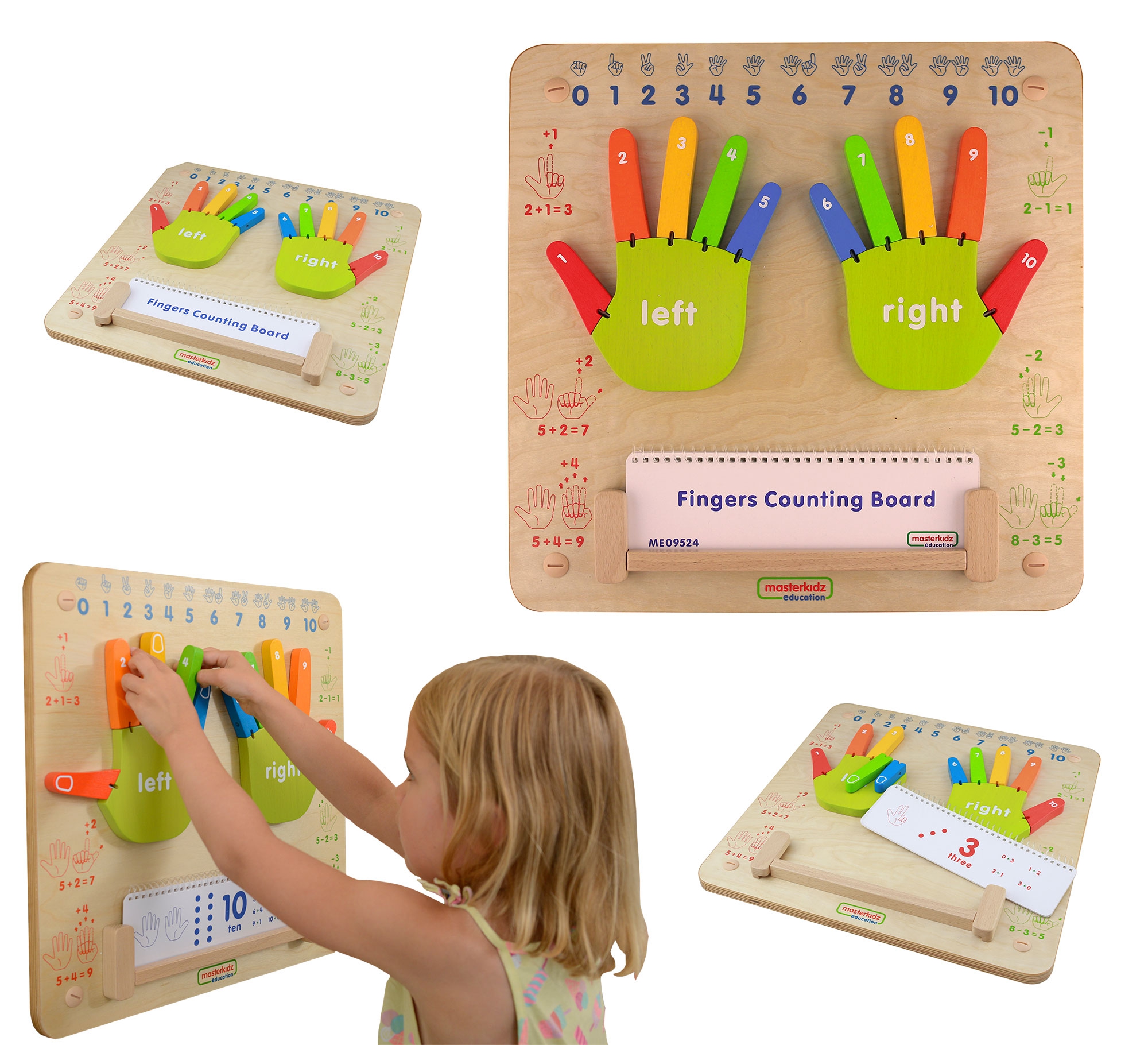 MASTERKIDZ „Learning to Count Flex Montessori“ sensorinė lenta MASTERKIDZ „Learning to Count Flex Montessori“ sensorinė lenta