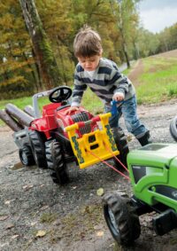 Rolly Toys RollyJunior RT – Pedalinis traktorius su priekaba Vaikams 3-8 metų iki 50 kg