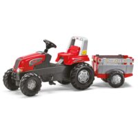 Rolly Toys RollyJunior RT – Pedalinis traktorius su priekaba Vaikams 3-8 metų iki 50 kg