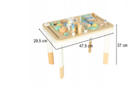 Edukacinis manipuliacinis Montessori stalas - Image 6